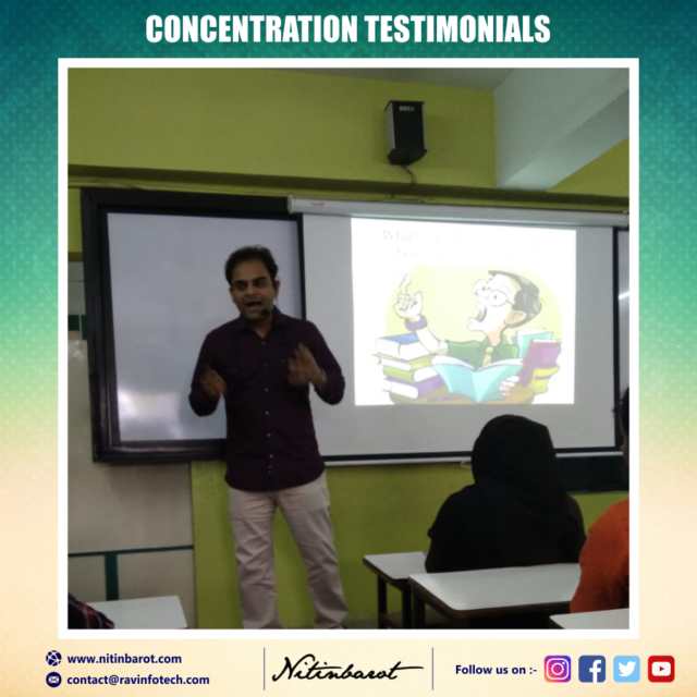 Concentration testimonials