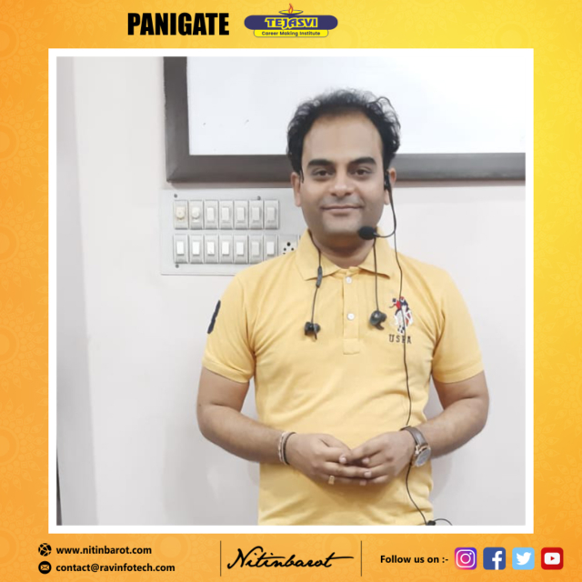 Nitin barot giving seminar